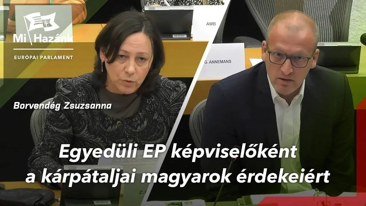 Egyedüli EP-képviselőként a kárpátaljai magyarok érdekeiért – Borvendég Zsuzsanna (+VIDEÓ)