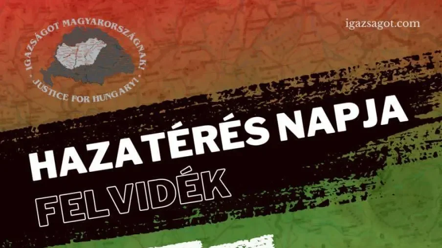 A Hazatérés Napján a Felvidék visszatérésére emlékeznek november 2-án Budapesten