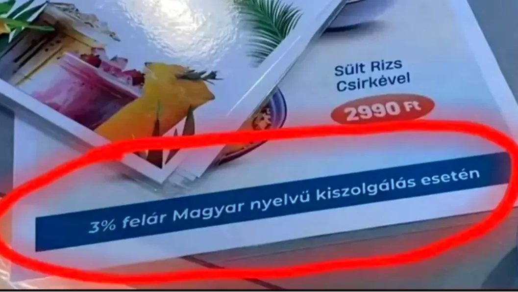 Ez ma Budapest: háromszázalékos felár magyar nyelvű kiszolgálásért 