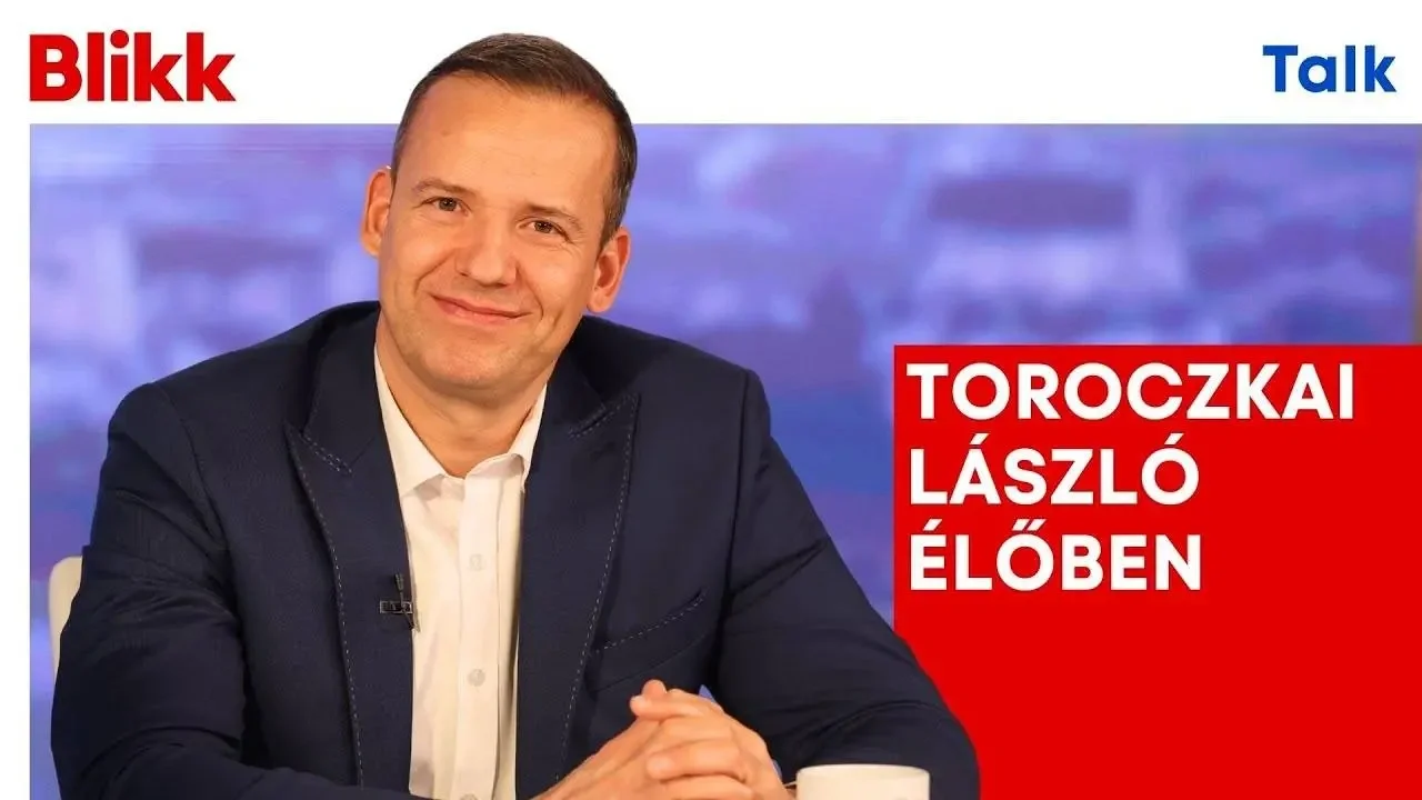 Toroczkai László a Blikk Talk műsorának vendége volt