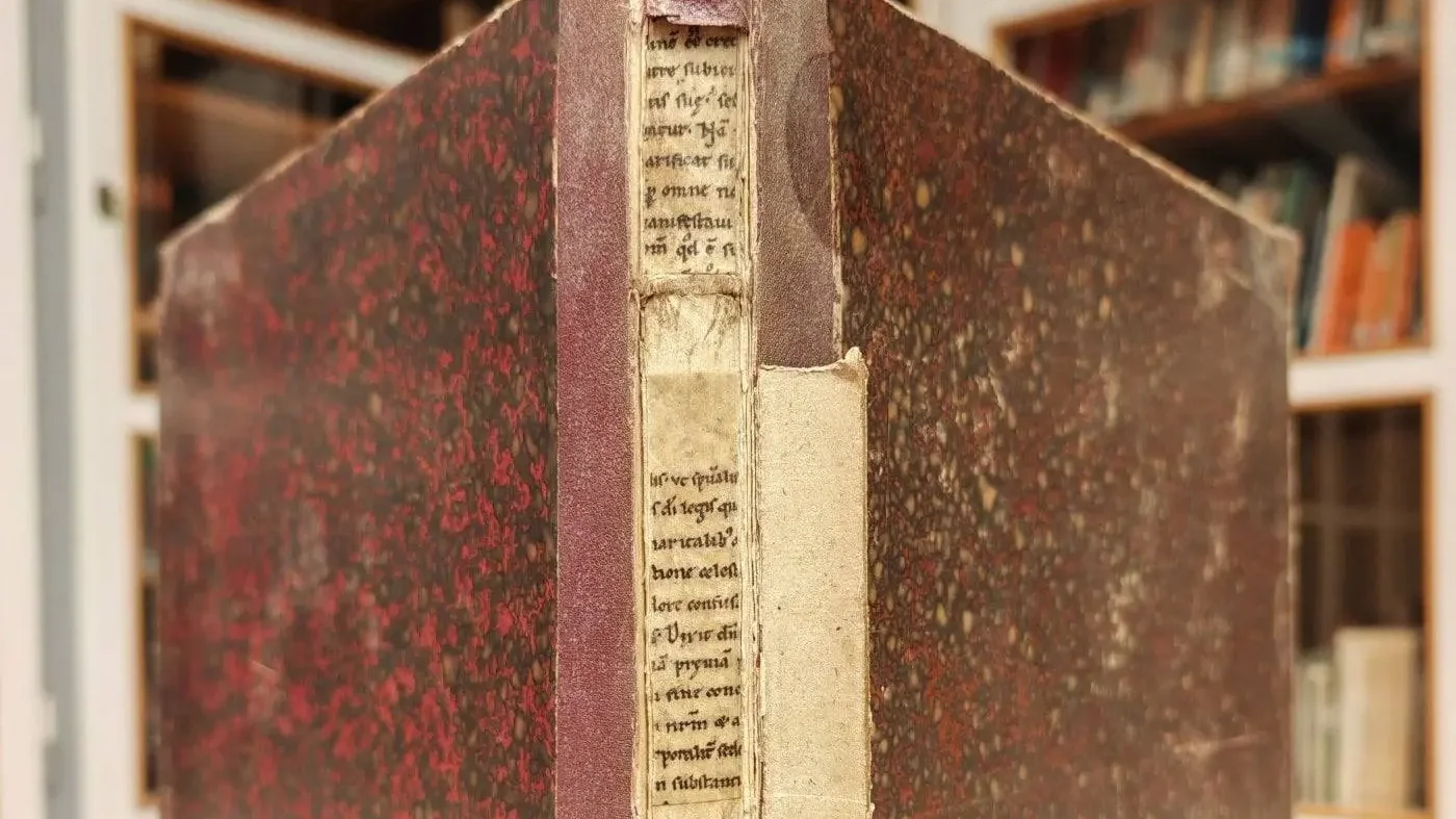 900 éves kódextöredékek, Szent Ambrus evangéliummagyarázatának részletei kerültek elő