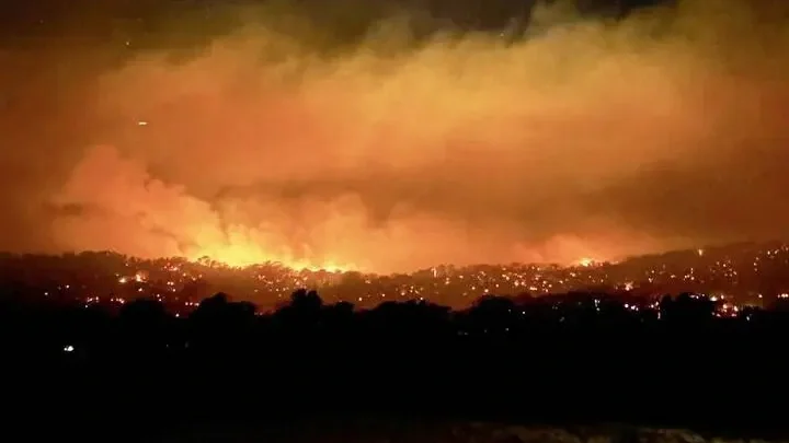 Fotó: AFP/CFA Wandong Fire Brigade/Kylie Shingles