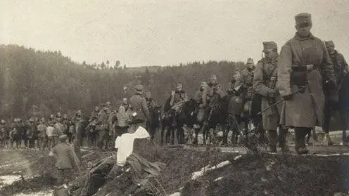Withdrawal of Hungarian forces toward Limanowa