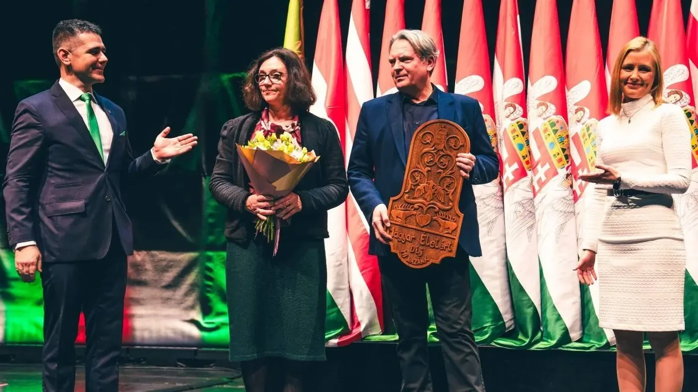 Dúró Dóra és Novák Előd adta át a díjat Magyarország legnagyobb kongresszusi és rendezvényhelyszínén