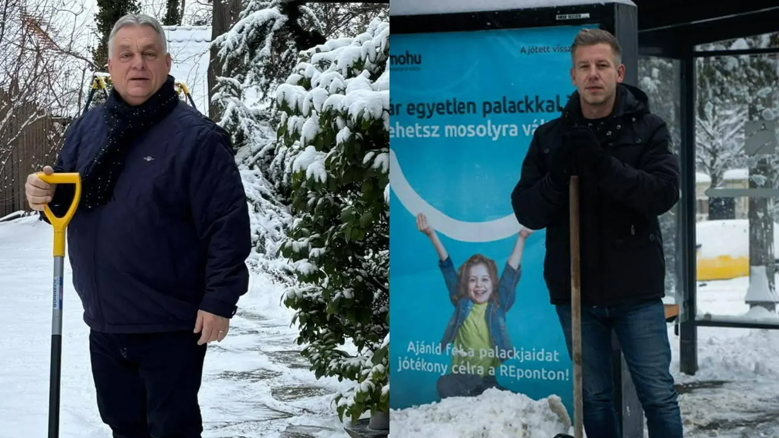 Forrás: Facebook/Orbán Viktor és Magyar Péter