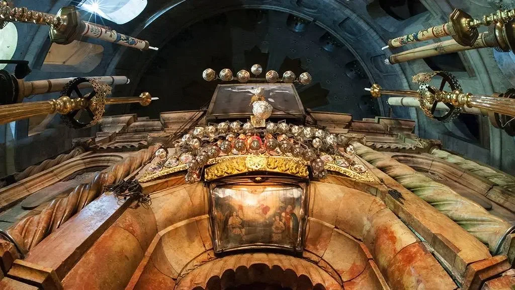 A Szent Sír-templom belső tere | Kép forrása: catholicireland.net