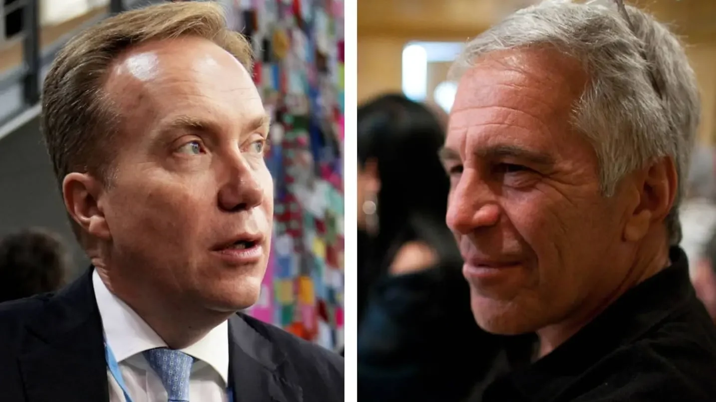 Boerge Brende és Jeffrey Epstein | Kép forrása: aftenposten.no