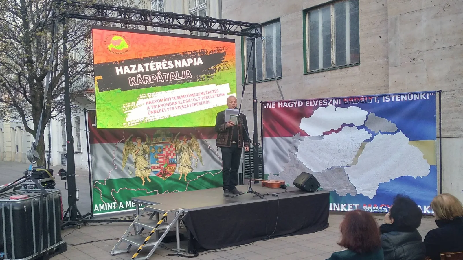 Gaudi-Nagy Tamás beszéde | Fotó: Magyar Jelen