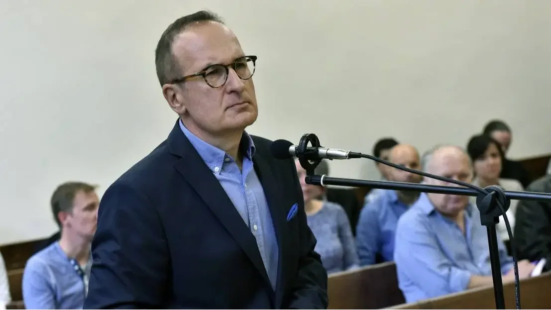 Simon Gábor a Fővárosi Törvényszék tárgyalótermében 2016. szeptember 21-én | Fotó: Máthé Zoltán/MTI