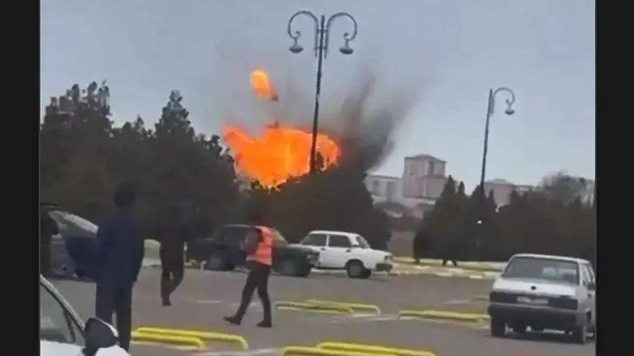 Pillanatkép a robbanásról | Kép forrása: Euronews