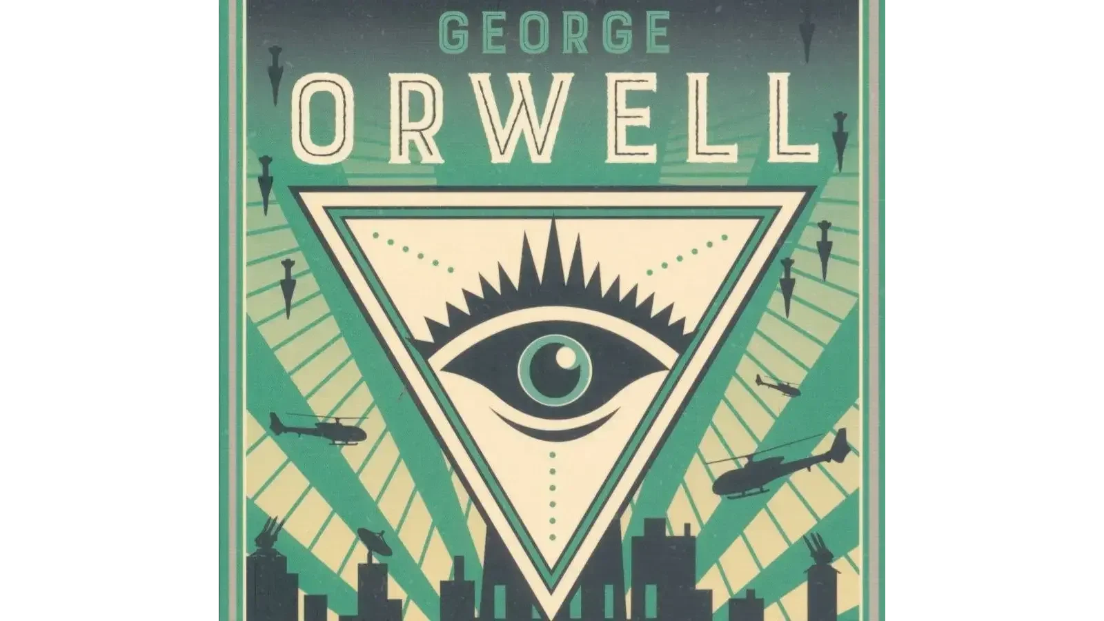 Részlet George Orwell 1984 című könyvének borítójából