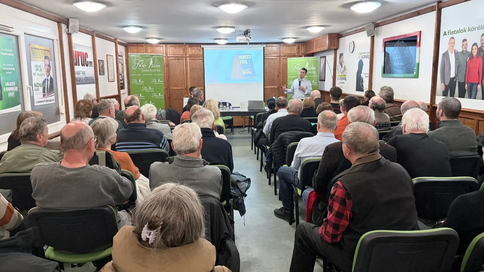 Szabó Gergely előadása | Fotó: Magyar Jelen