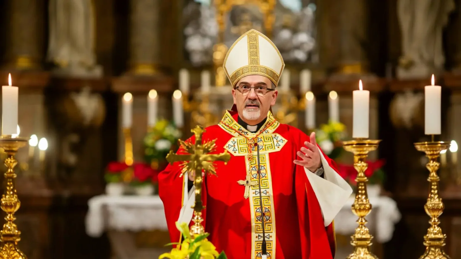 Pierbattista Pizzaballa bíboros | Kép forrása: Ferencresek.hu