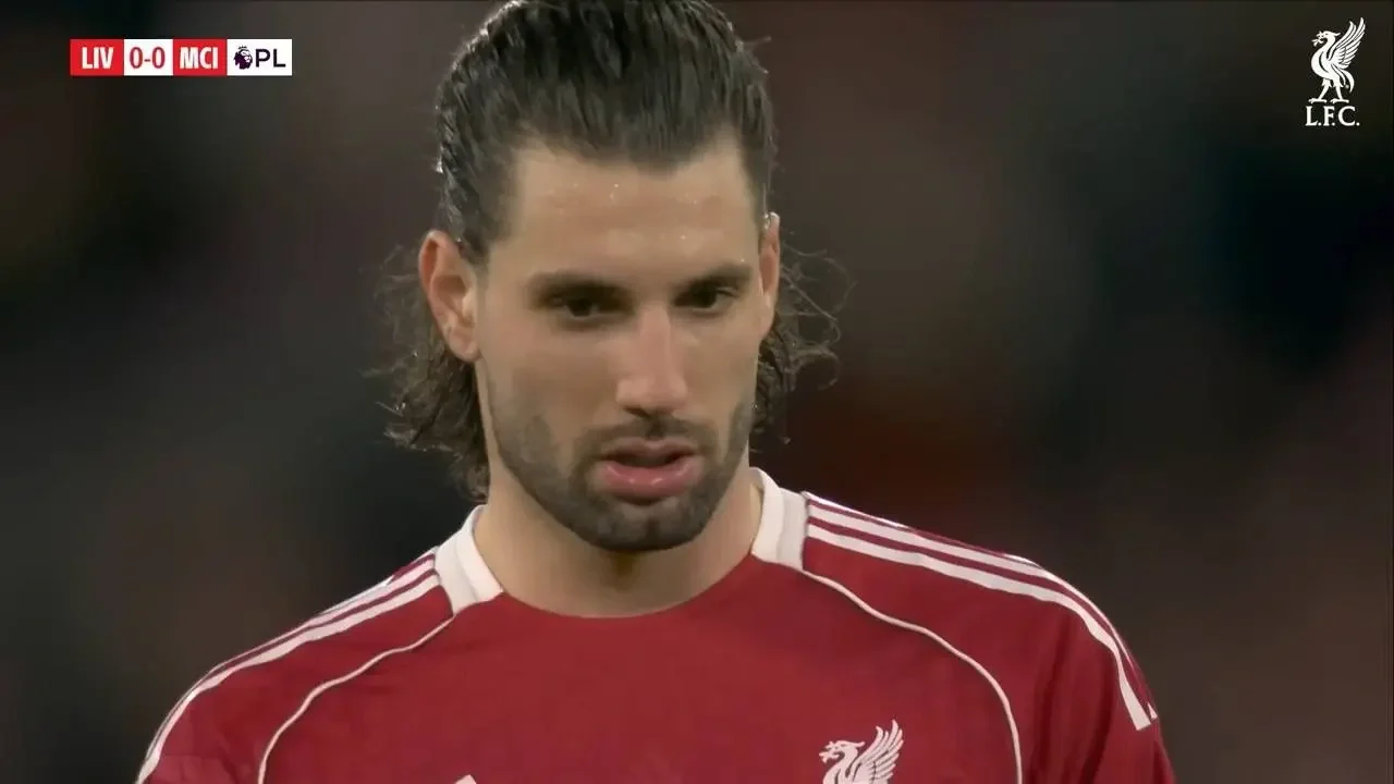 Szoboszlai Dominik a bombagól előtti pillanatokban | Kép forrása: Liverpool FC/YouTube