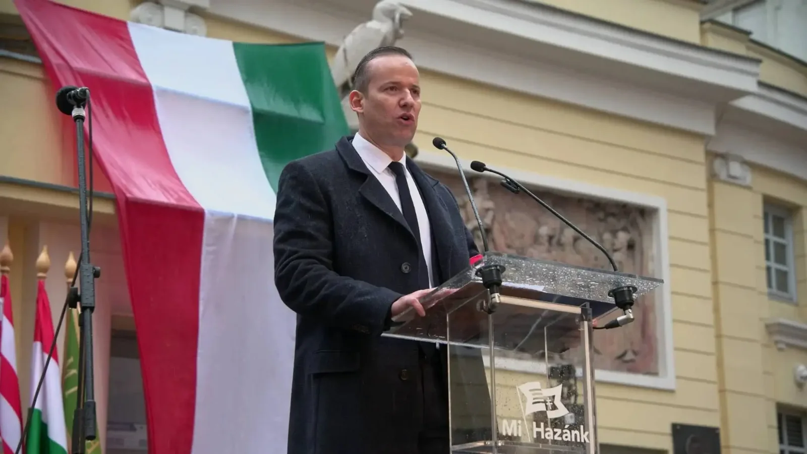 Toroczkai László október 23-i beszéde | Fotó: Magyar Jelen