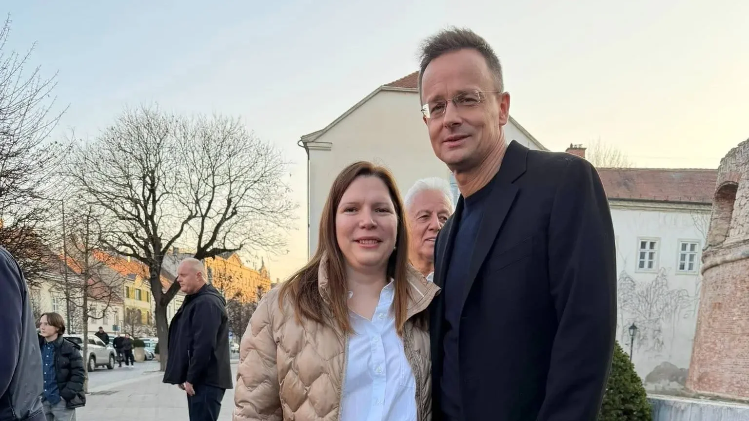 Péli Nikoletta és Szijjártó Péter | Kép forrása: Péli Nikoletta Facebook-oldala