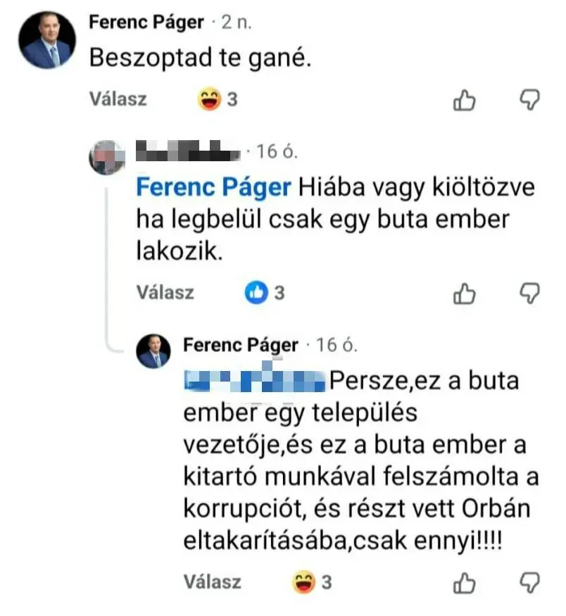 Képernyőmentés forrása: Kiállunk Wass Albert mellett Facebook-oldal