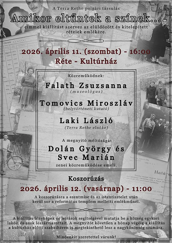 Az esemény plakátja