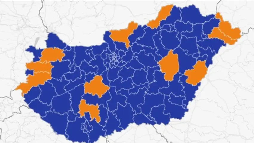 45 százalékos feldolgozottság. | Kép forrása: NVI