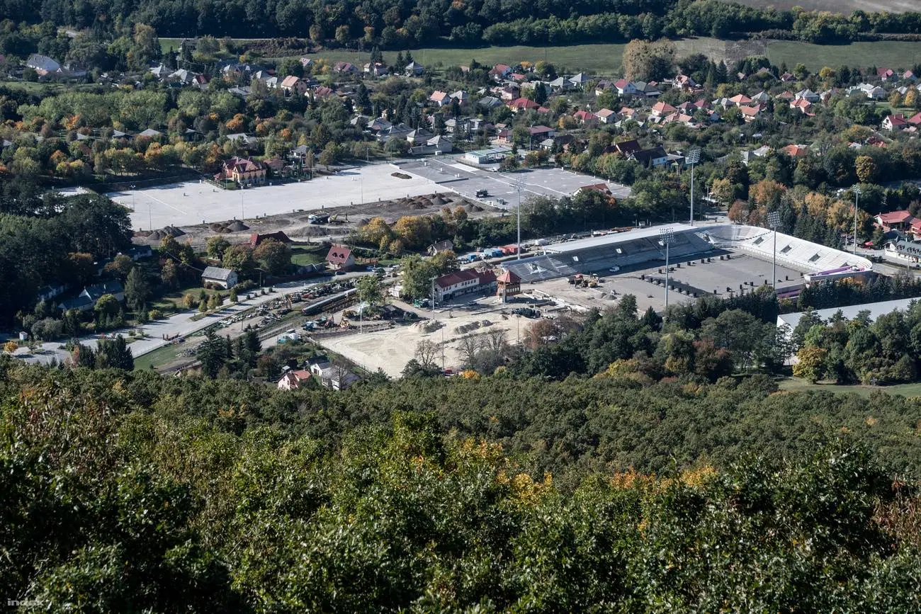 Mészáros stadionja 2017-ben, Fotó: Bődey János / Index