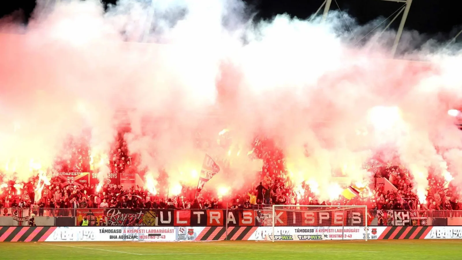 Legálissá tennék a pirotechnikát I Kép forrása: Kispest–Honvéd Futball Club Facebook-oldala