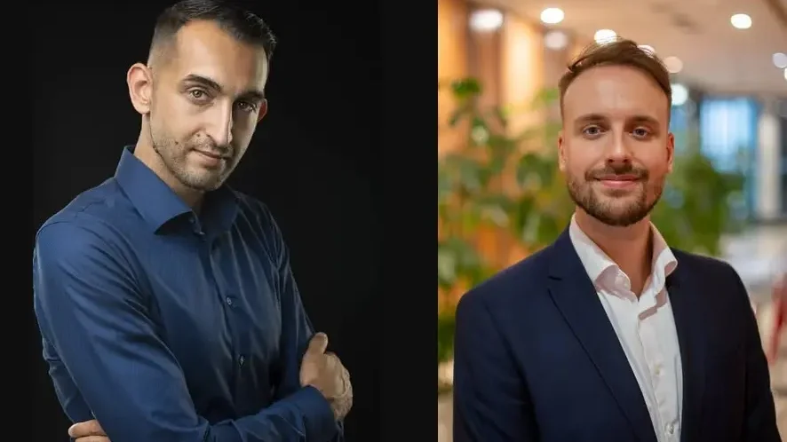 Bogdán és Weisz - Fotó forrása: Magyar Péter Facebook-oldala