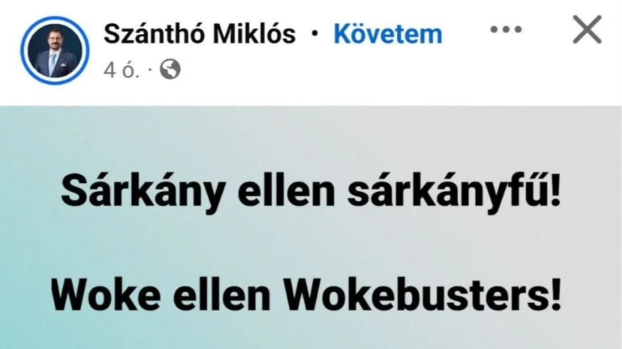 Woke-irtók kerestetnek!