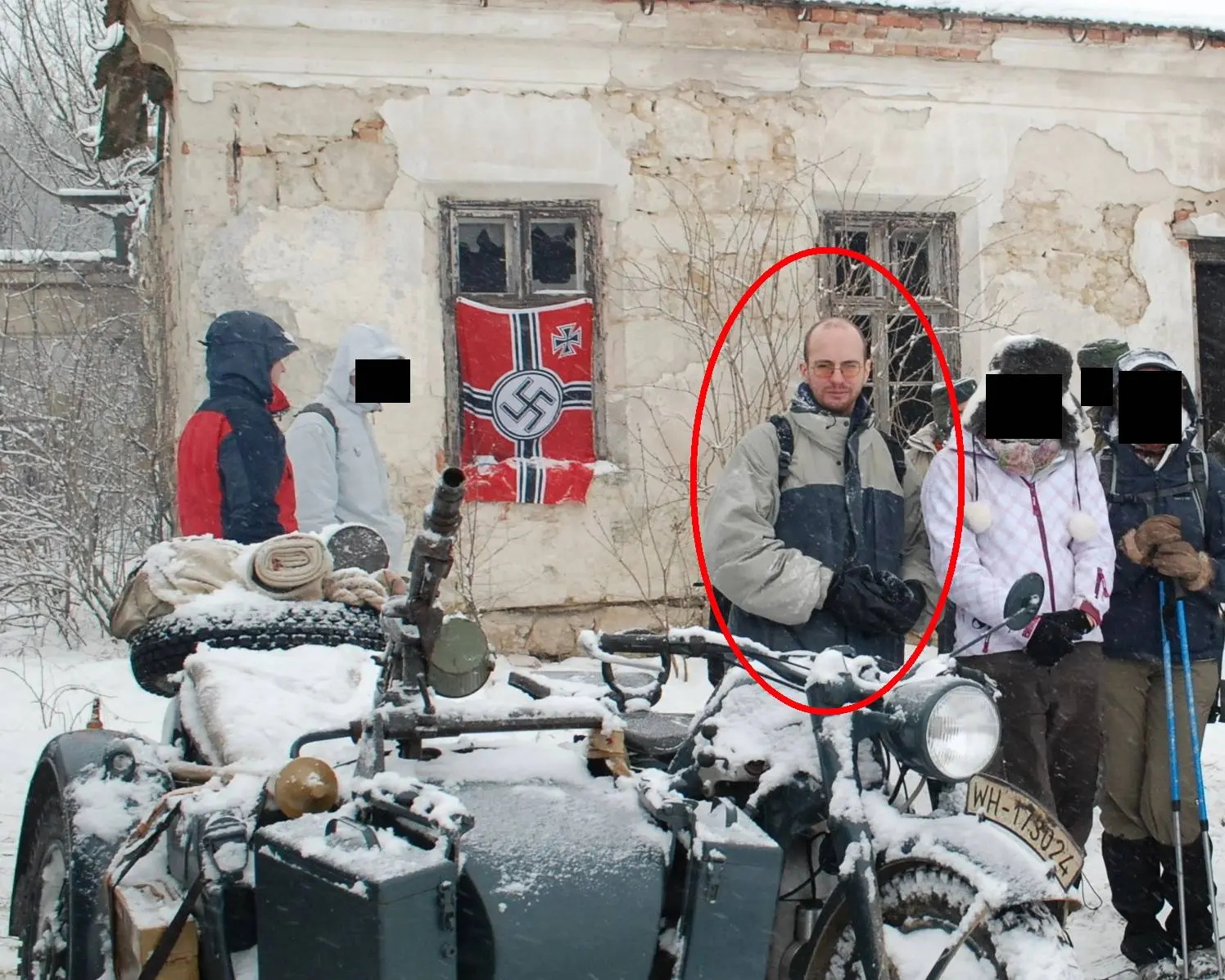 György Zsombor, a Magyar Hang főszerkesztője a Kitörés túrán, 2013-ban | fotó: Olvasónk