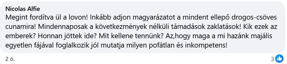 Képernyőkép, Facebook/László Imre