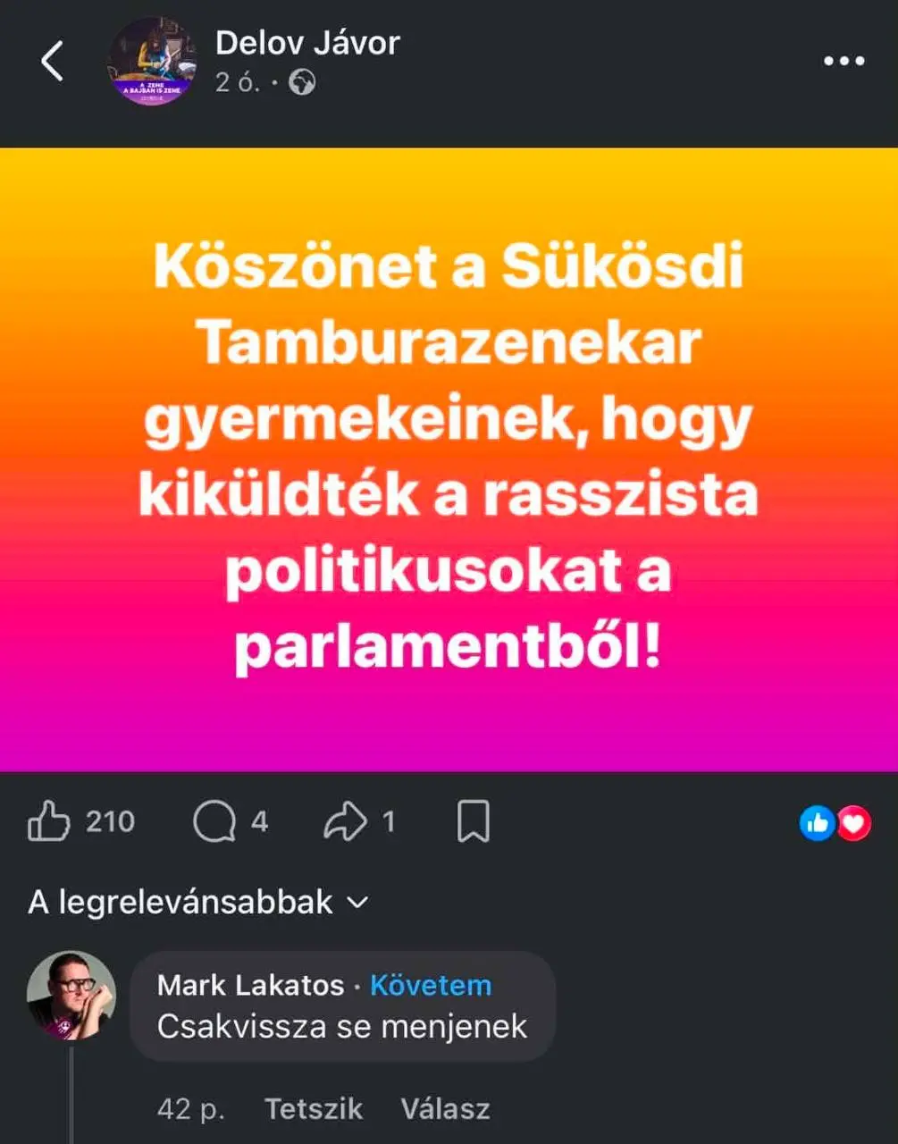 Hát persze, hogy felbukkant