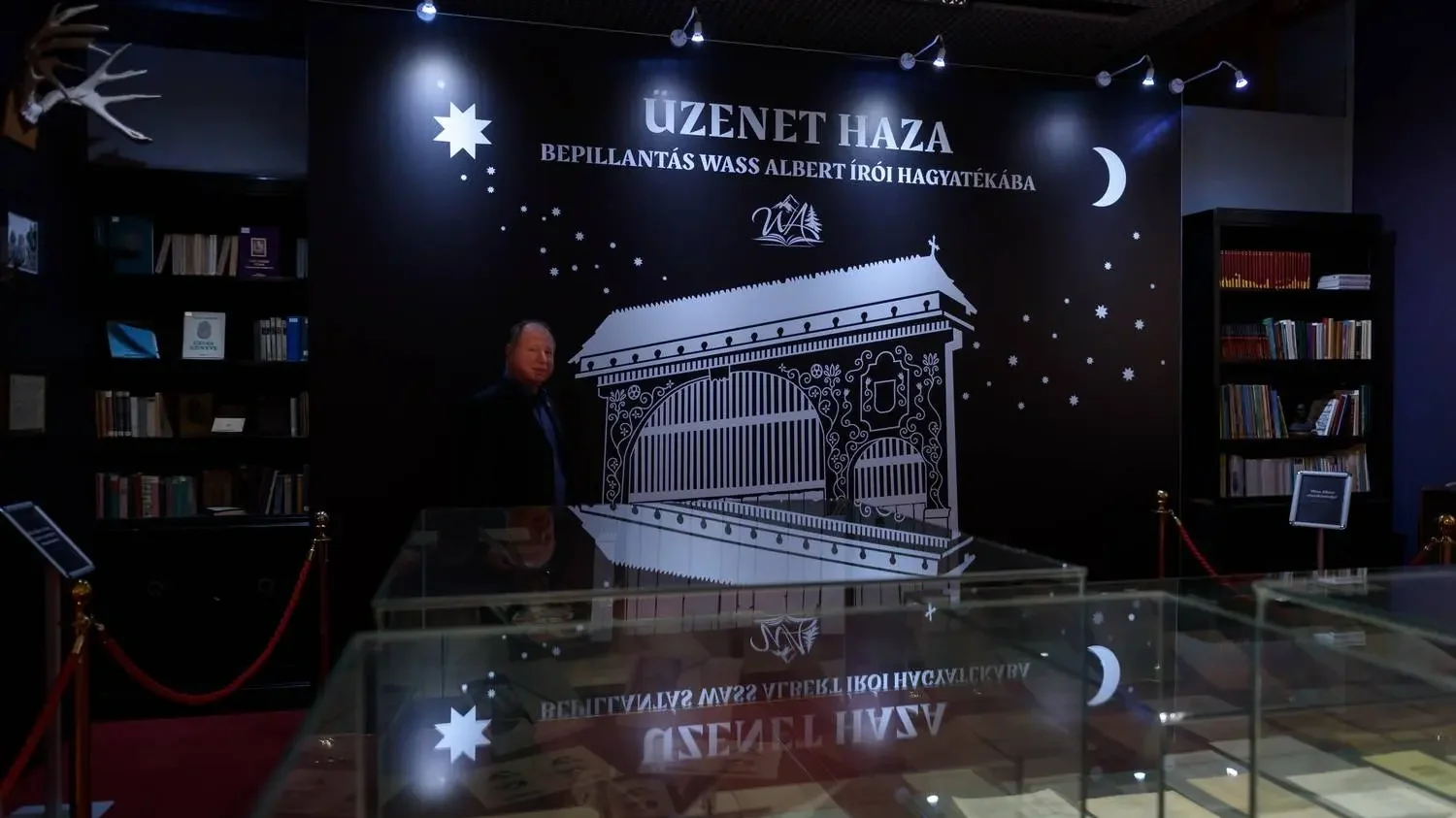 Üzenet haza – Wass Albert-kiállítás | Fotó: Visky Ákos László/OSZK
