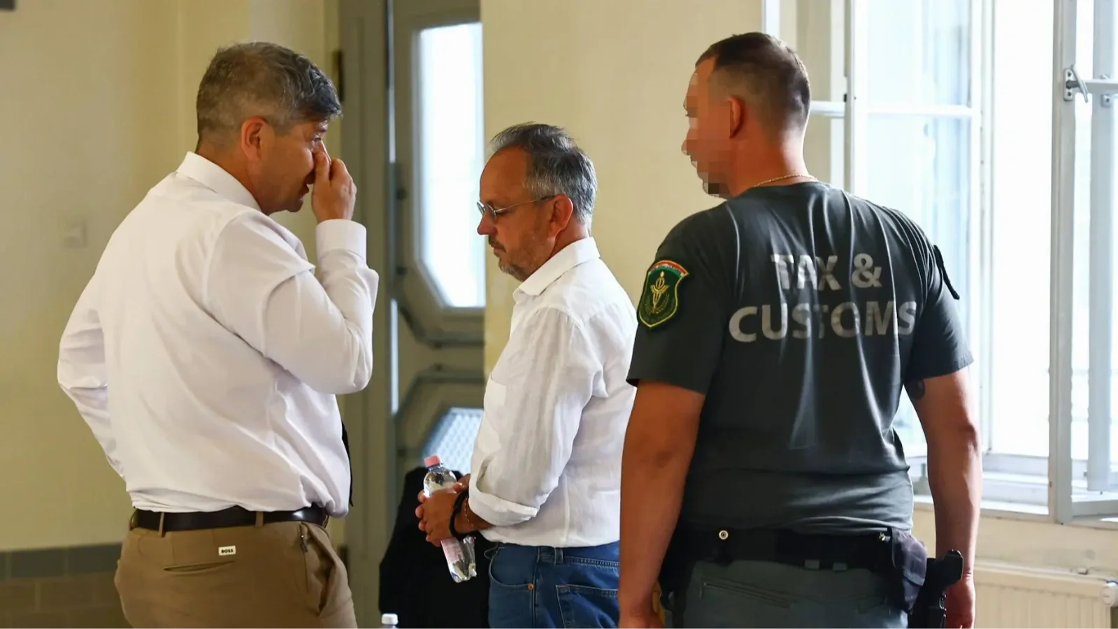 Bús Balázs a kecskeméti bíróságon | Kép forrása: Zsolnai Péter