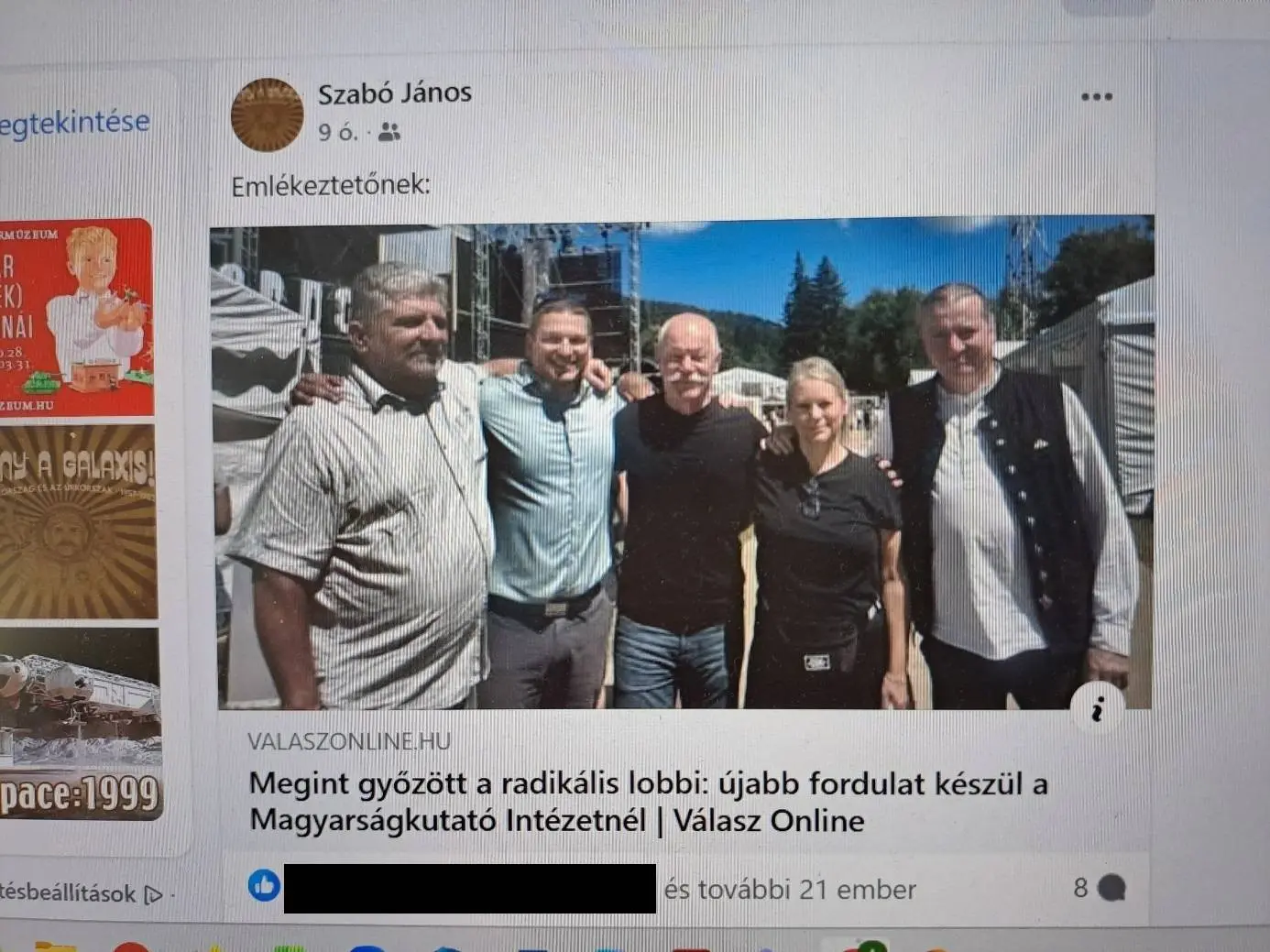 A „radikális lobbi” | Kép forrása: B. Szabó János Facebook-oldala