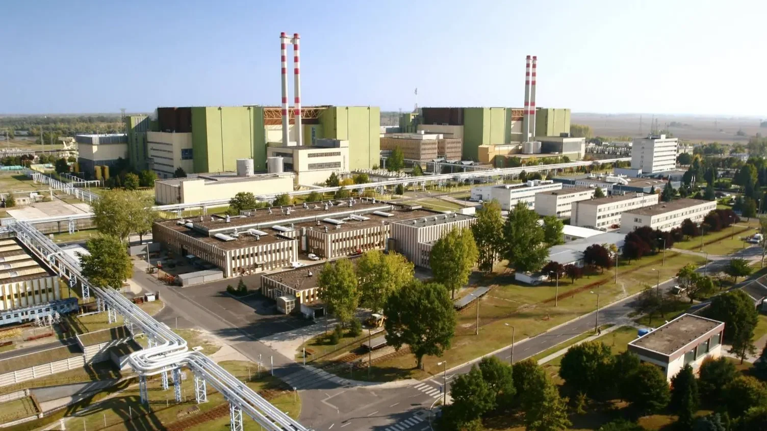 A paksi atomerőmű | Kép forrása: atomeromu.mvm.hu