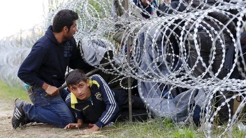 Illegális migránsok I Forrás: Arsboni