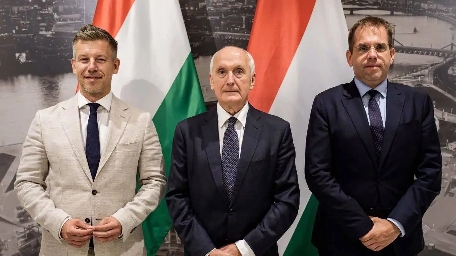 Magyar Péter, Baka András és Ruff Bálint néhány nappal ezelőtt találkoztak I Fotó: Magyar Péter Facebook-oldala
