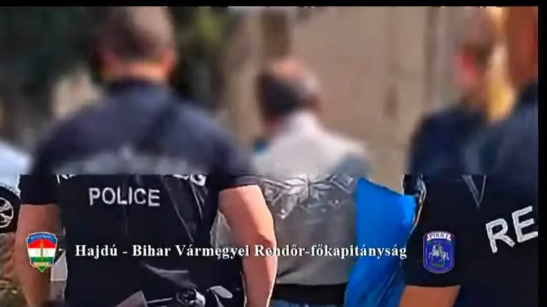 Az elfogás utáni pillanatok I Forrás: police.hu