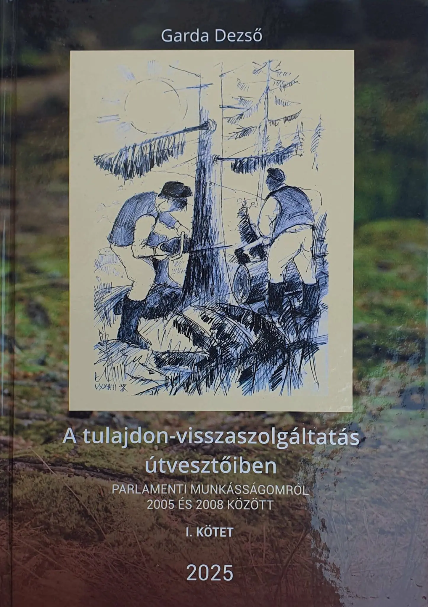 Garda Dezső könyvének borítója