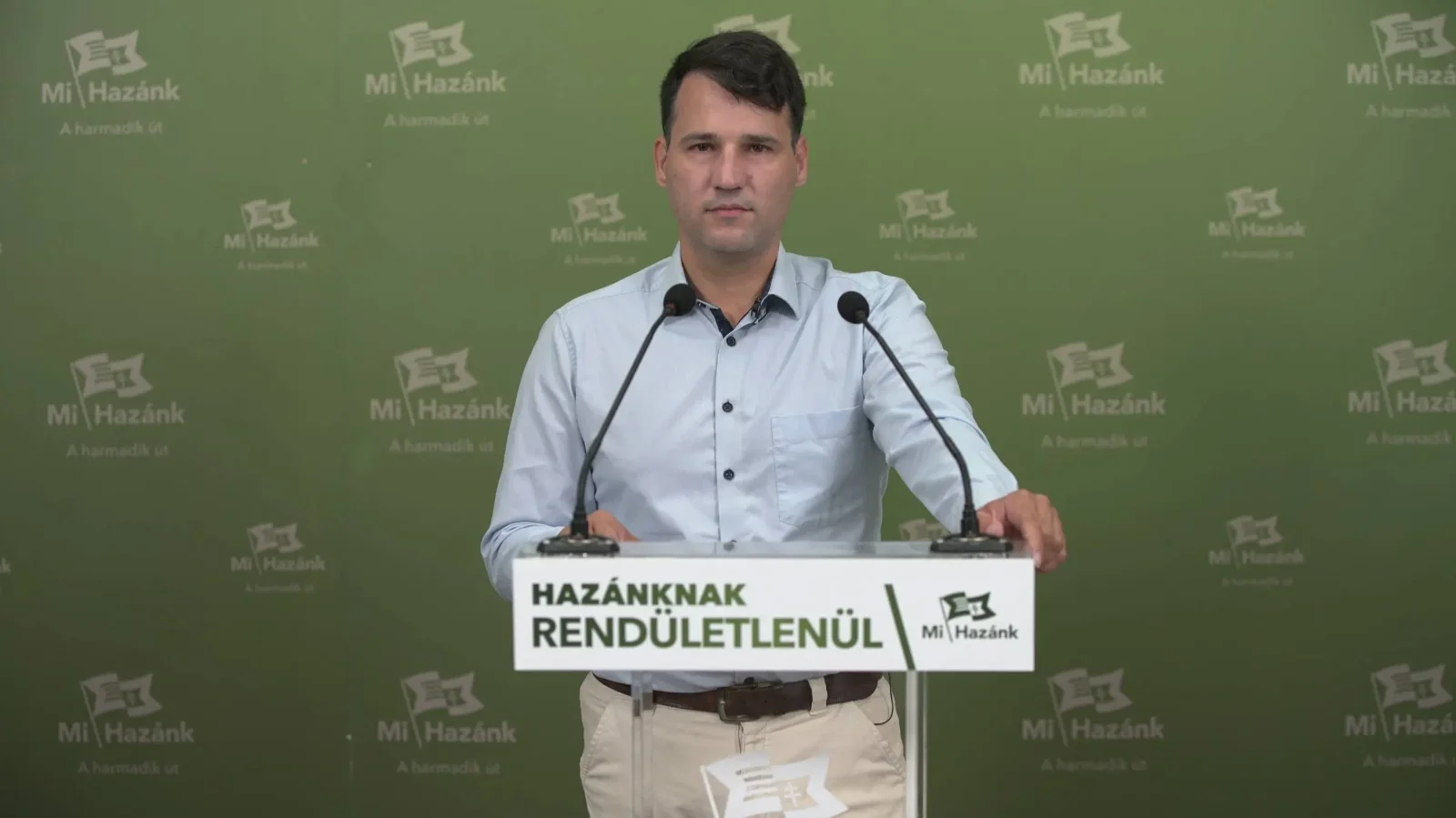 Lantos János, a Mi Hazánk munkaügyi kabinetvezetője | Fotó: Magyar Jelen