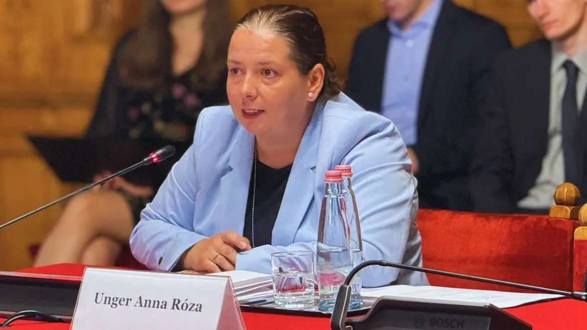 Unger Anna Róza, az NVVH vezetője | forrás wmn.hu