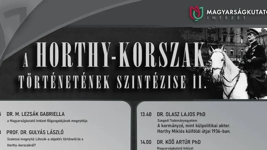 A rendezvény plakátja | Kép forrása: Magyarságkutató Intézet